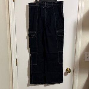 Men's Classic Black Cargo Pants